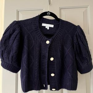 Hill House Home Ollie Sweater Navy Size Small